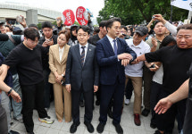 잠실 찾은 與 원내지도부에 
