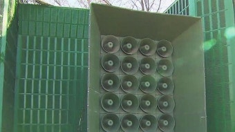 軍, 이틀째 대북 확성기 가동…