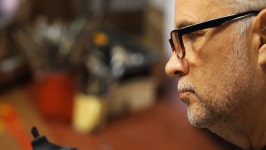 [생생지구촌] 새로운 표현기법?…그을음으로 탄생한 이색 작품