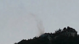 사드배치 성주골프장 옆 달마산에 불…직선거리 340ｍ