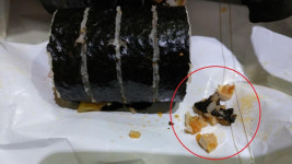 편의점 김밥 사람 어금니 2개 나와…제조사 공정 과정 조사