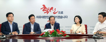 한국당, 지방선거 대비 조직정비 착수…시도당 위원장 선출