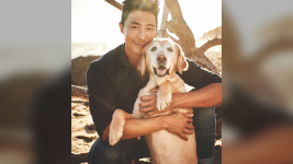 [스브스타] 다니엘 헤니, 한국 개농장에서 구조한 개 입양 훈훈