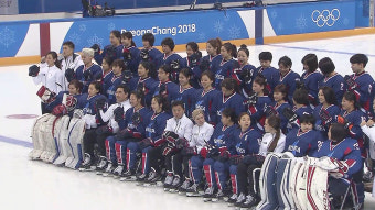 아이스하키 한일전 6천 석 매진…단일팀 전경기 매진 행렬
