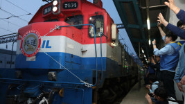 [슬라이드 포토] 구형 새마을호의 마지막 운행