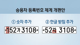 새 자동차 번호판, 333가4444이 22각4444보다 유력