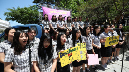[슬라이드 포토] 일본군 성노예제 문제해결 위한 정기 수요집회