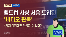 [리포트+] 월드컵 사상 처음 도입된 비디오 판독…4가지 상황에만 적용할 수 있다?