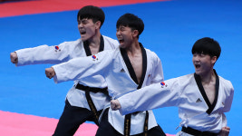 아시안게임 한국, 태권도에서 금 2개…종합 2위 향해 무난한 출발