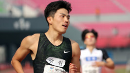 전국체전 육상 박태건, 남자 200ｍ 대회新 우승