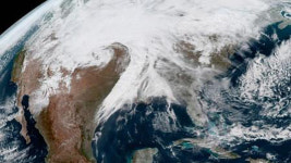 폭탄 사이클론에 美 중서부 물난리…6개 주 비상사태 선포