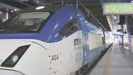 행신역 차량기지서 KTX 열차 점검차 이동 중 탈선