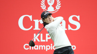 '장타자' 이정민, KLPGA 챔피언십 첫날 선두