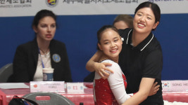 여서정·양학선, 제주 국제체조대회 도마서 동반 금메달