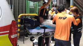 동해 동부메탈 공장서 폭발사고…20대 노동자 전신 화상