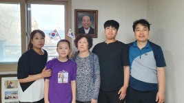 독도 유일 주민 김신열 씨 21개월 만에 돌아왔다