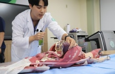 건국대 동물병원, 동물 모형으로 진료·수술 실습 교육