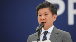 방북 정몽규 회장 2023 女 월드컵 남북 공동유치 경쟁력 높아