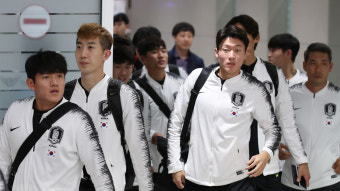 '우여곡절' 평양 원정 마친 축구대표팀 귀국…11월 원정 기약