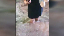 [제보] 미쳤다 말 잃은 부산…홍수경보 문자 혼란