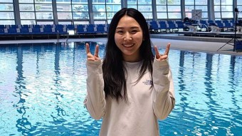 '세계선수권 다이빙 첫 메달' 김수지, 올해 첫 대회 1m 스프링 金