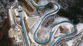 신남방 4개국 썰매 선수들, 한국서 열리는 국제대회 첫 출전