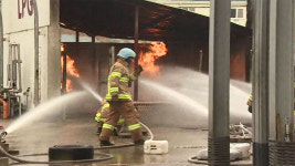 광주 LPG 충전소 화재…37시간 만에 완전히 꺼져