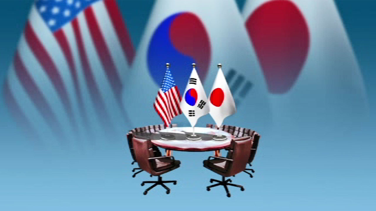 한미일, 삼국간 협력 재확인…올해 삼국 정상회의 개최 적극 노력