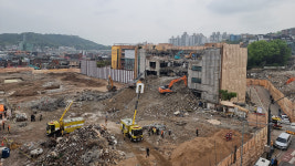 서울 장위10구역 철거 현장서 건물 무너져…노동자 1명 매몰