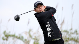 국가대표 출신 김동은, KPGA 투어 군산CC오픈 3R 단독 선두