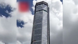 [영상] 中 75층 빌딩 또 흔들…원인 몰라 불안