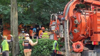 '2명 사망' 강남 맨홀 추락 사고…작업반장 벌금형