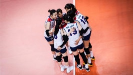 여자배구, 세계최강 미국에 0-3 완패…6연패