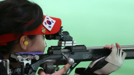 배상희 · 조은영, 여자 50ｍ 소총 3자세 결승 진출 실패