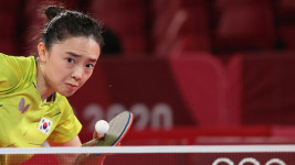 또 4강 문턱에서 좌절한 전지희의 눈물 파리요? 될까요?