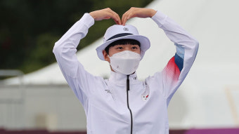 '양궁 3관왕' 안산, 오늘 밤 'SBS 8뉴스' 출연