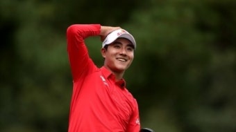 김한별, 어바인오픈 3R 단독 선두…박상현 1타 차 2위