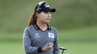 이소미, 하나금융그룹 챔피언십 2R 단독 선두