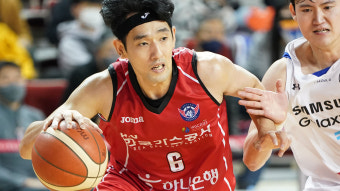 이대헌 25점…프로농구 한국가스공사, 삼성에 30점 차 대승