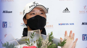 고진영 귀국…