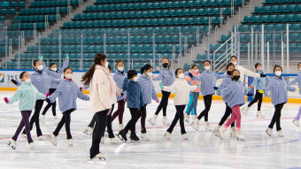 '피겨여왕' 김연아 · '평창 영웅' 한민수, 꿈나무 · 동호인 지도