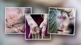 [단독] 결박 후 폭행 김천 할머니 폭행 CCTV 공개