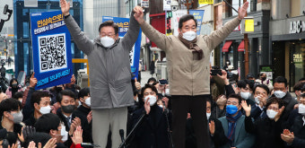 이재명·이낙연, 내일 광주서도 '원팀 행보'…지지율 박스권 탈출 전략