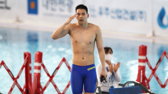 '배영 간판' 이주호 50m도 우승…배영 전종목 세계선수권 티켓 획득