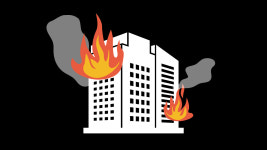 부산 좌동 아파트에서 불…한밤 대피 소동