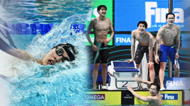 황선우 앞세워 '한국신'…사상 첫 '계영' 결승행