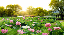 1천만 송이 연꽃 향연 부여서동연꽃축제 개막…17일까지 열려