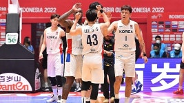'이대성·최준용 퇴장' 남자 농구, 뉴질랜드에 분패…아시아컵 4강 좌절