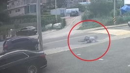 [영상] 혼자 넘어진 자전거, 괜찮냐 물었다가 가해자로 몰렸다