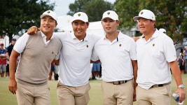 프레지던츠컵 역전 발판 만든 한국 선수들…미국 7대 11로 추격